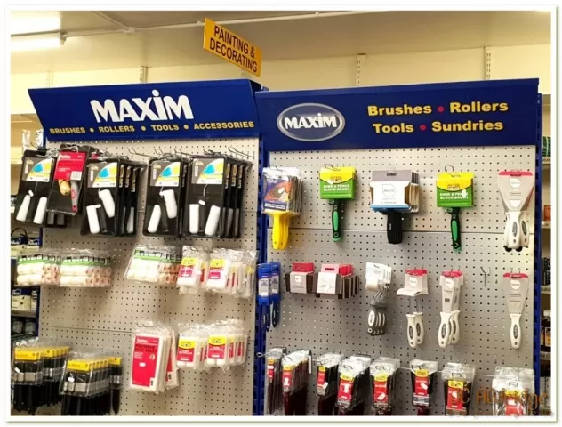 Gloucestershire builders merchants brushes, rollers, DIY tools