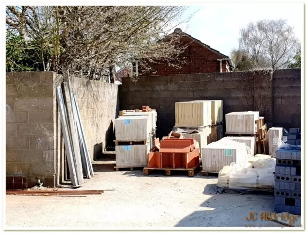 Gloucestershire builders yard tiles and blocks